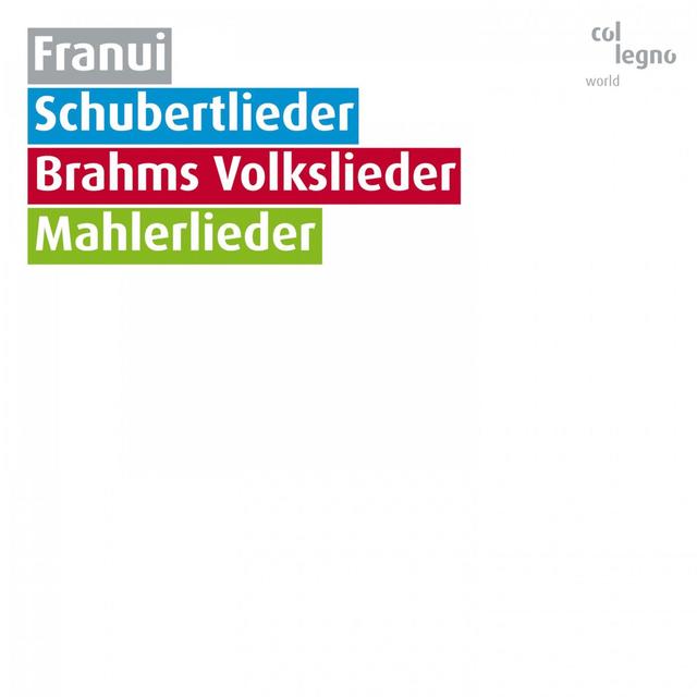 Album cover art for Brahms Volkslieder