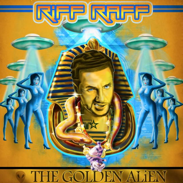 Album cover art for The Golden Alien