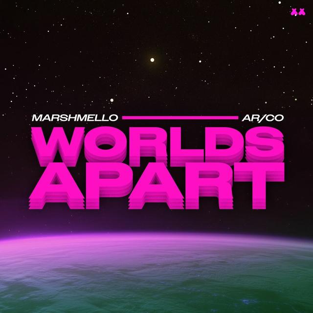 Album cover art for Worlds Apart