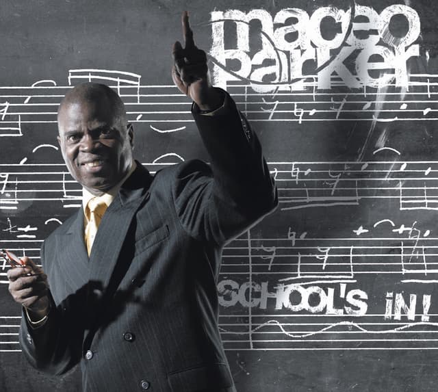Album cover art for School's In