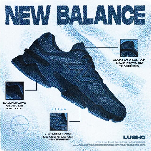 Album cover art for New Balance