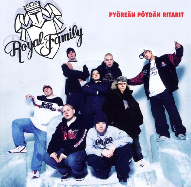 Album cover art for Pyöreän pöydän ritarit