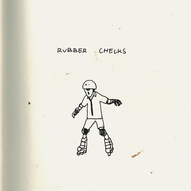 Album cover art for ‎rubber ‎checks