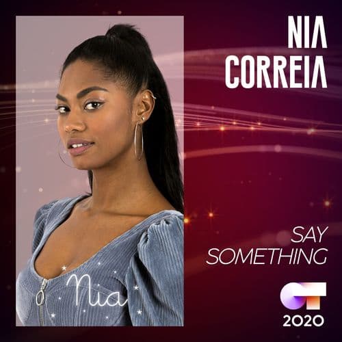 Album cover art for Say Something