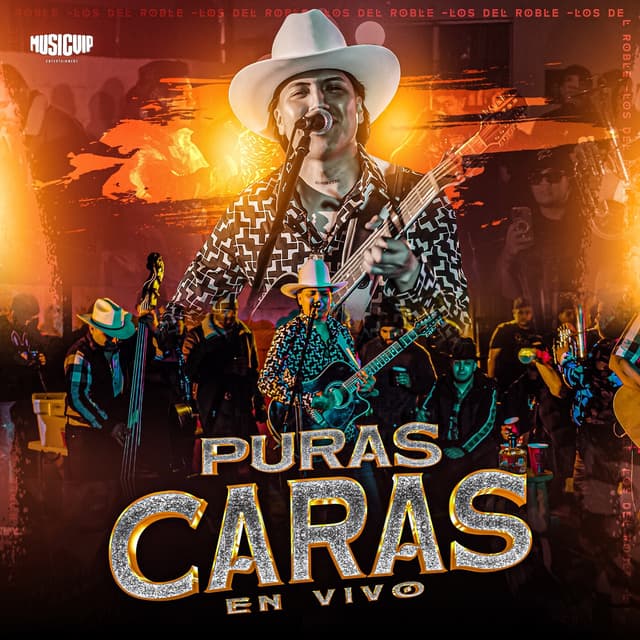Album cover art for Puras Caras