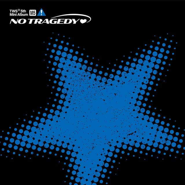 Album cover art for TWS 5th Mini Album 'NO TRAGEDY'