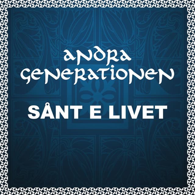 Album cover art for Sånt E Livet