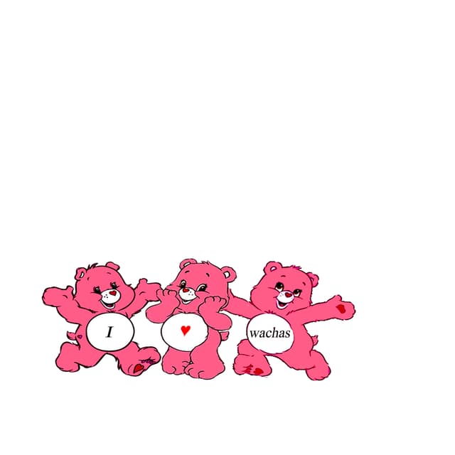 Album cover art for I LOVE WACHAS