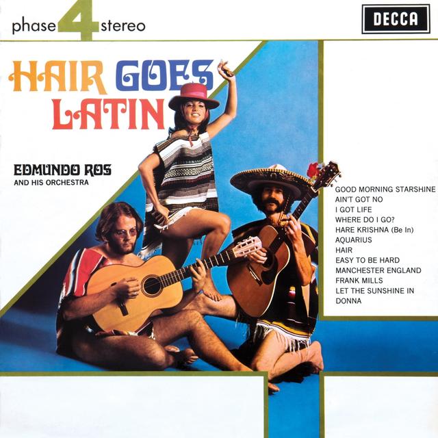 Album cover art for Hair Goes Latin