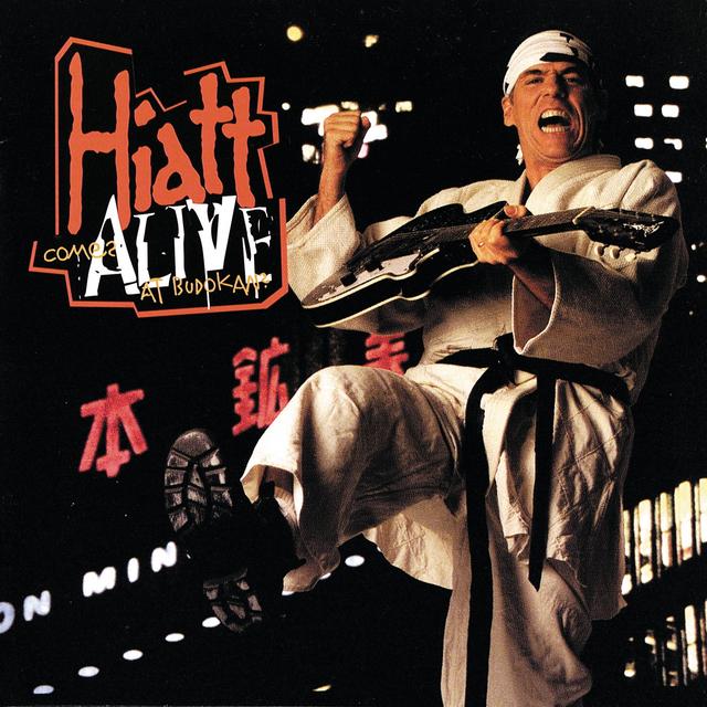 Album cover art for Hiatt Comes Alive at Budokan?