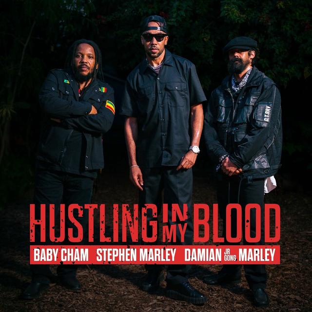 Album cover art for Hustling in My Blood