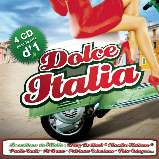 Album cover art for Le Meilleur de l'Italie : Dolce Italia