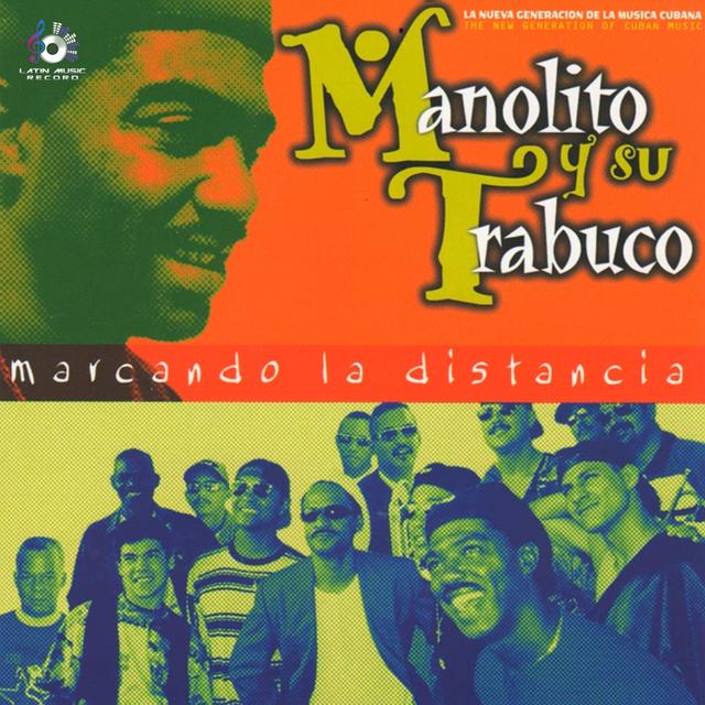 Album cover art for Marcando la distancia