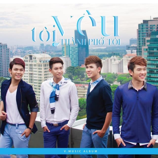 Album cover art for Toi Yeu Thanh Pho Toi