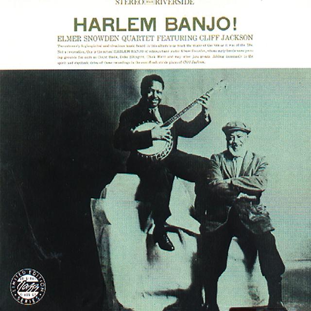 Album cover art for Harlem Banjo!