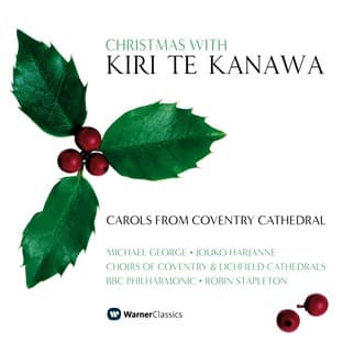 Album cover art for Christmas with Kiri Te Kanawa