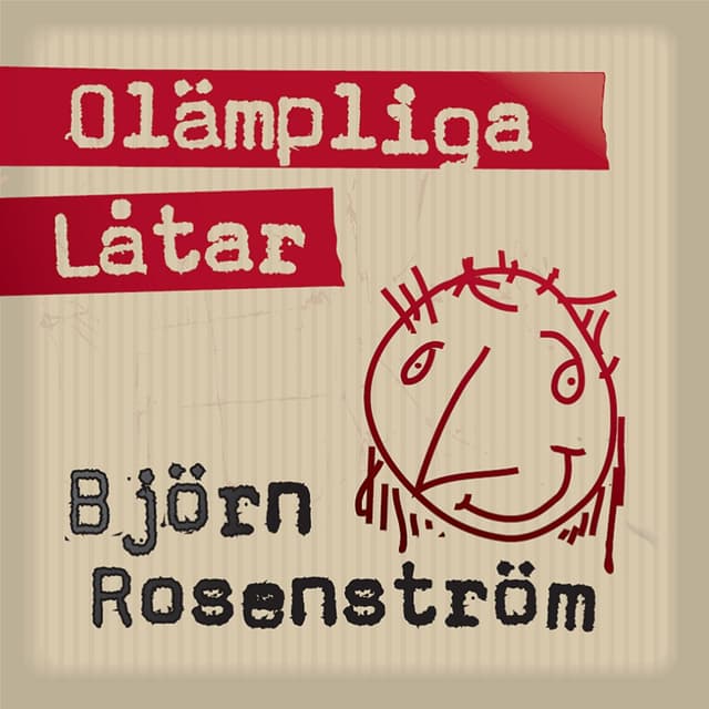 Album cover art for Olämpliga Låtar