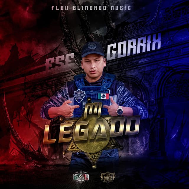 Album cover art for Mi Legado (Corridos Bélicos)