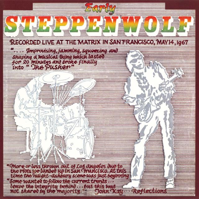 Album cover art for Early Steppenwolf