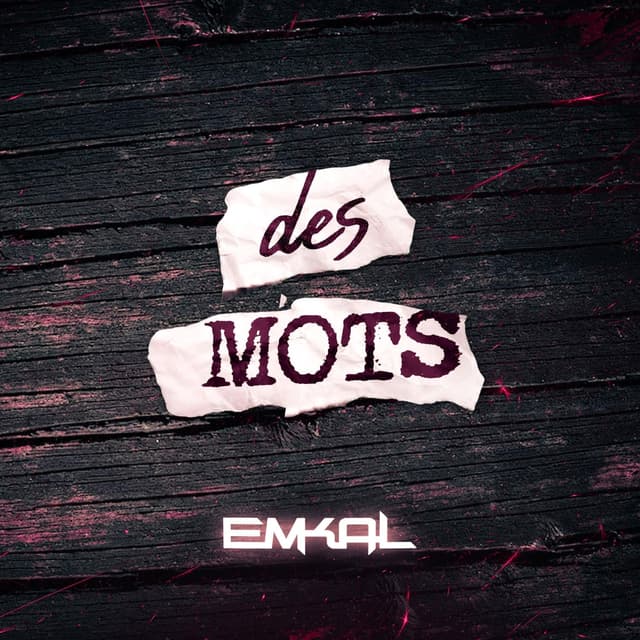 Album cover art for Des mots