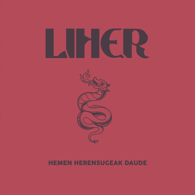 Album cover art for Hemen Herensugeak Daude