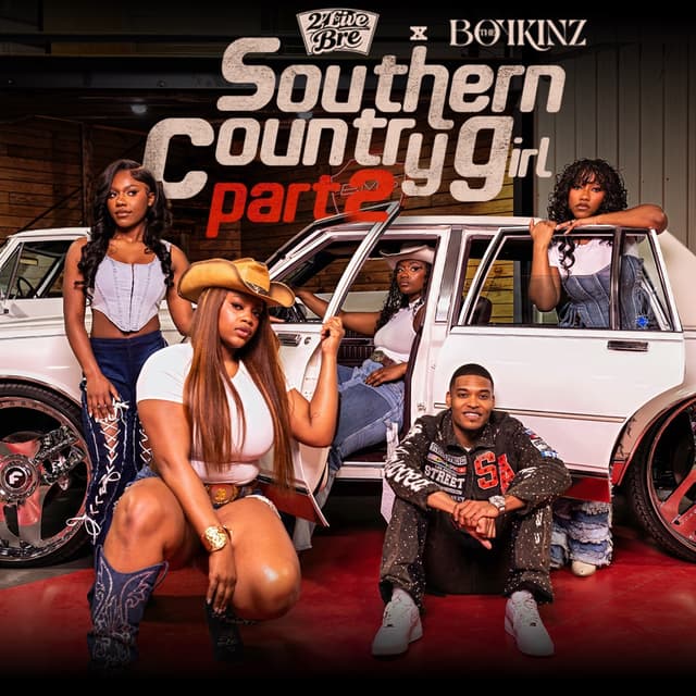 Album cover art for SOUTHERN COUNTRY GIRL PART 2