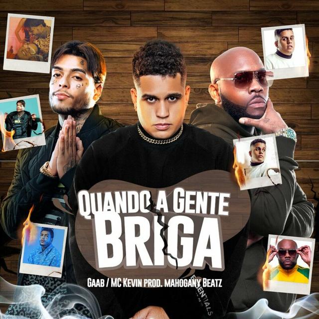 Album cover art for Quando A Gente Briga