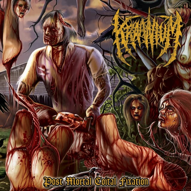 Album cover art for Post Mortal Coital Fixation