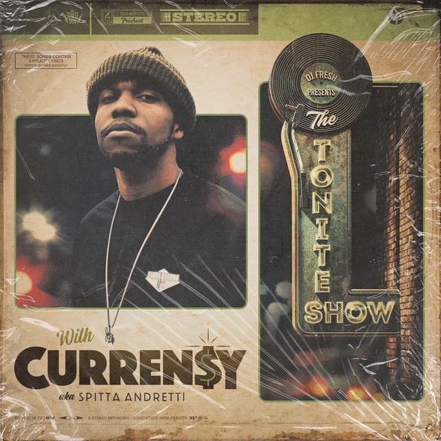 Album cover art for The Tonite Show with Curren$y