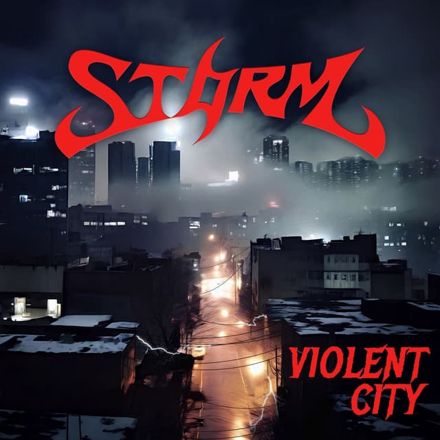 Album cover art for Violent City