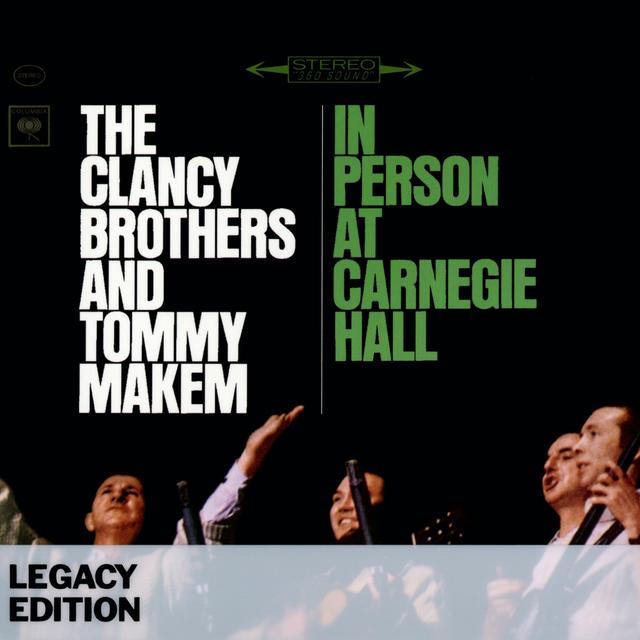 Album cover art for The Clancy Brothers And Tommy Makem In Person at Carnegie Hall