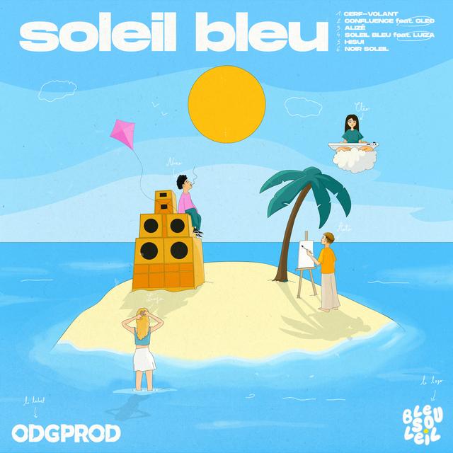 Album cover art for Soleil Bleu
