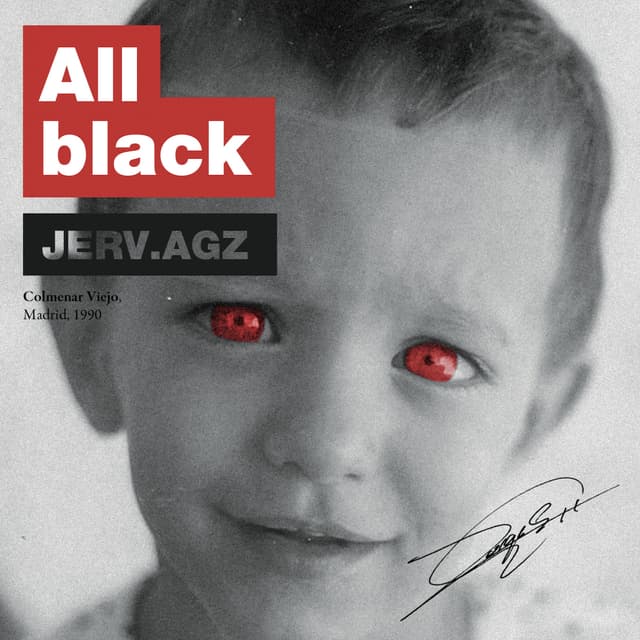 Album cover art for All Black