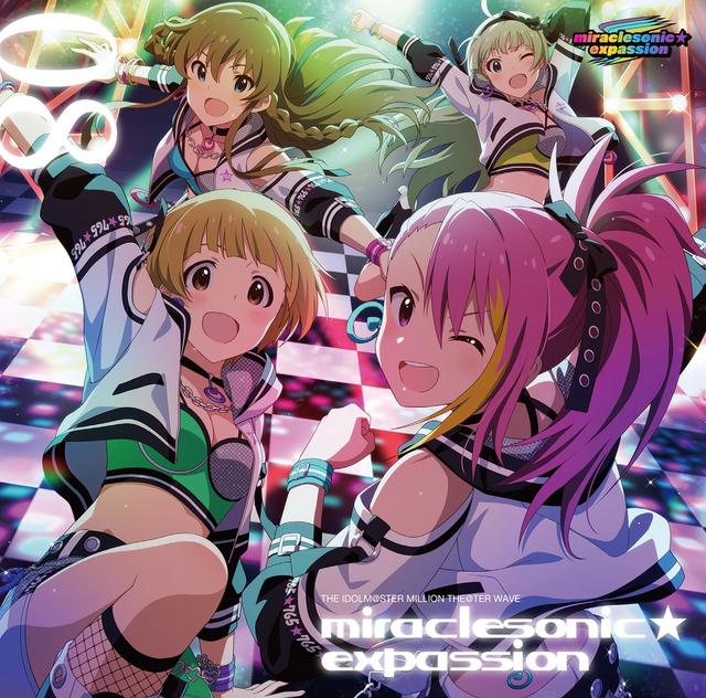 Album cover art for THE IDOLM@STER MILLION THE@TER WAVE 08 miraclesonic★expassion