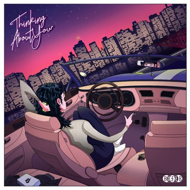 Album cover art for Thinking about you