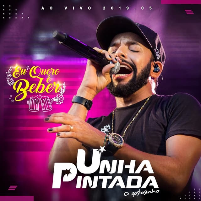 Album cover art for Eu Quero é Beber