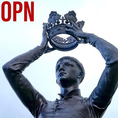 Album cover art for OPN