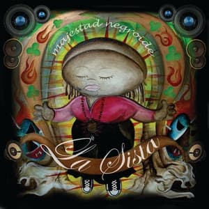 Album cover art for Majestad negroide