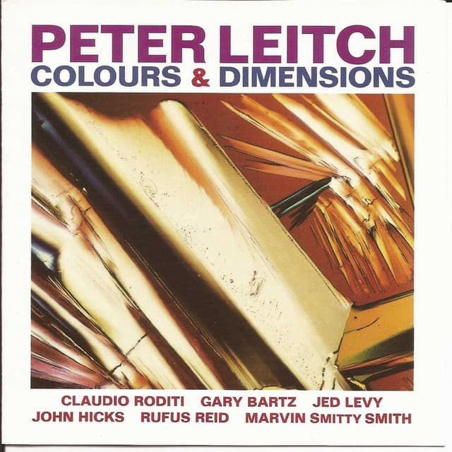 Album cover art for Colours & Dimensions