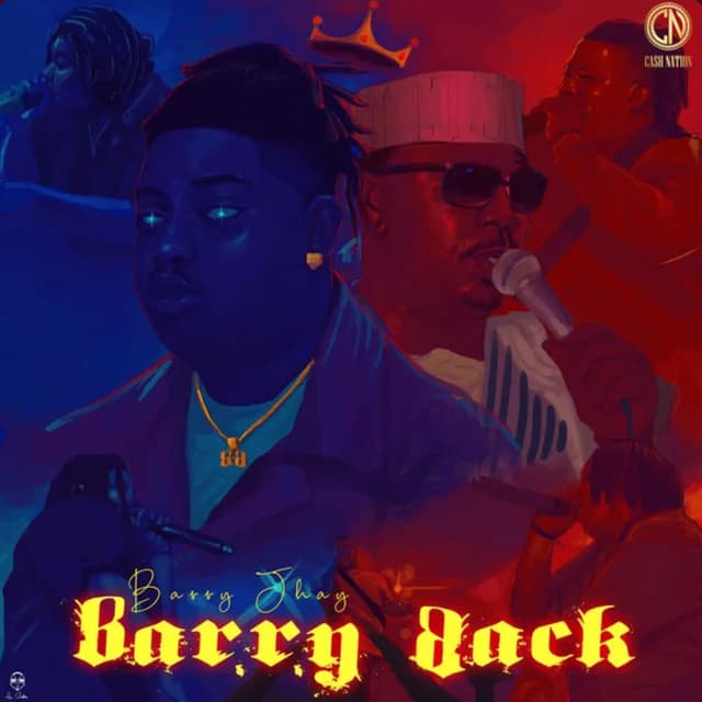 Album cover art for Barry Back