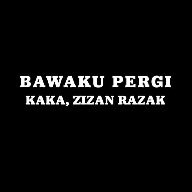 Album cover art for Bawaku Pergi