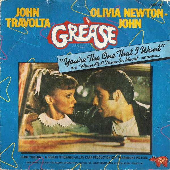 Album cover art for You're the One That I Want