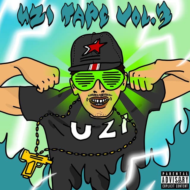 Album cover art for Uzi Tape, Vol. 3