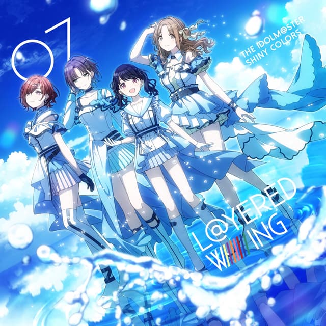 Album cover art for THE IDOLM@STER SHINY COLORS L@YERED WING 07