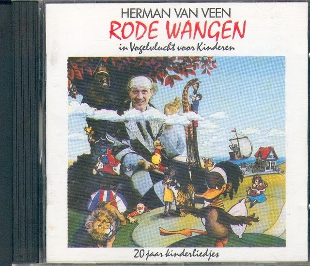 Album cover art for Rode Wangen - In Vogelvlucht Voor Kinderen (20 Jaar Kinderliedjes)