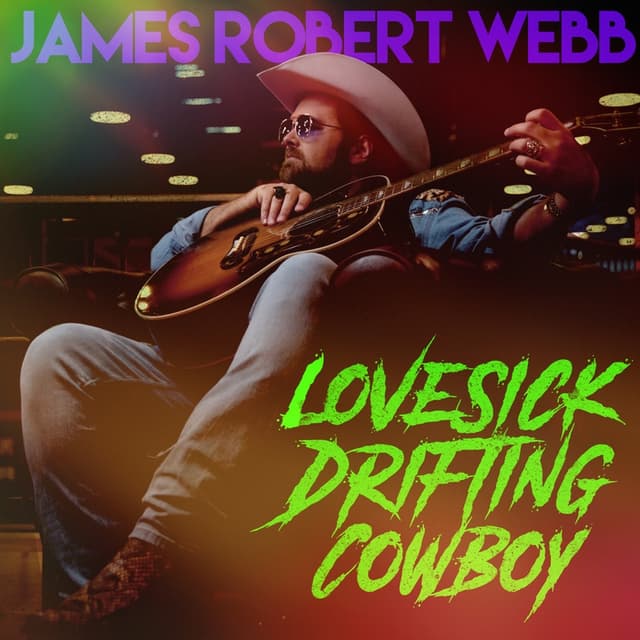 Album cover art for Lovesick Drifting Cowboy