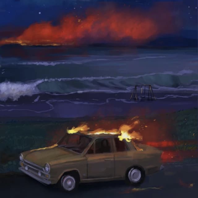 Album cover art for Behind