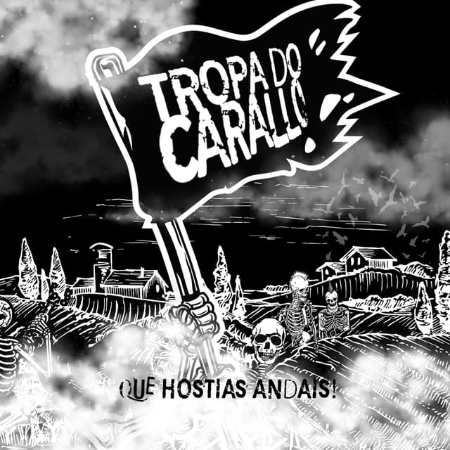 Album cover art for ¡Qué hostias andáis!