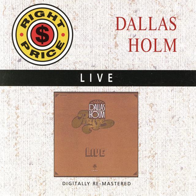 Album cover art for Dallas Holm - Live