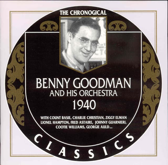 Album cover art for The Chronological Classics: Benny Goodman and His Orchestra 1940